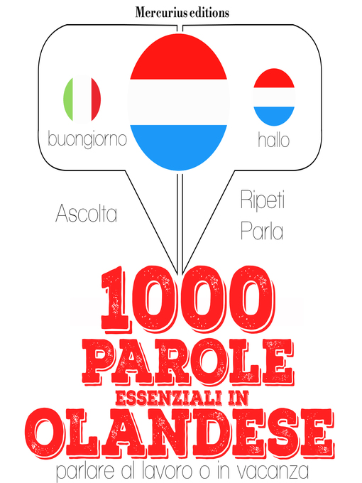 Title details for 1000 parole essenziali in Olandese by JM Gardner - Available